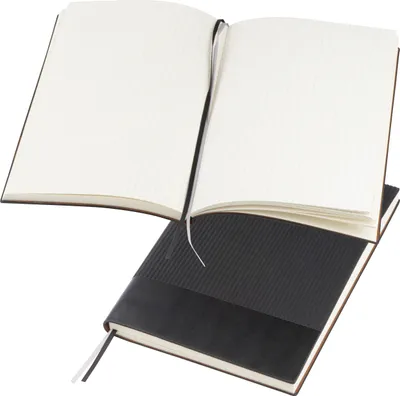Produktbild von Notizbuch / A5 / 200 karierten Seiten / mit flexiblem Soft-Cover