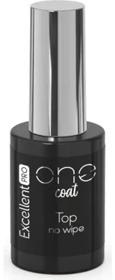 Obrázok produktu pre Excellent PRO | One Coat Top No Wipe - 11g - vysoký lesk - UV tesnenie - odolný proti poškriabaniu a s dlhou životnosťou