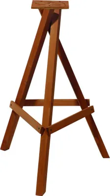 Produktbild von Dobar Ständer für Vogelhaus 60 x 60 x 90 cm braun
