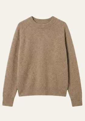 Produktbild von Damen Cashmere Sweater – Beige - Größe: S/M