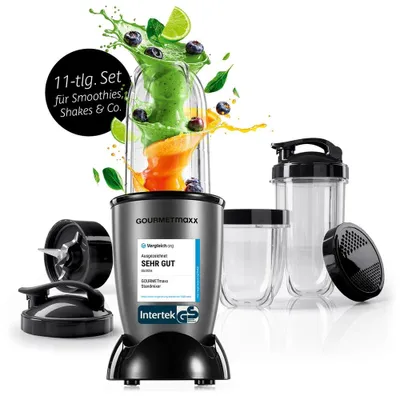 Image de GOURMETmaxx Mr. Magic Power 400 Pro avec kit d'accessoires L - Shakes, smoothies & Co.