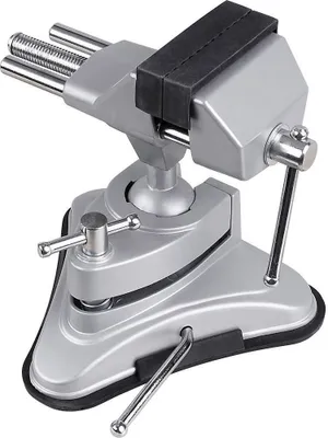 Produktbild von Basetech 1553063 Schraubstock 1553063 Backenbreite: 70 mm Spann-Weite (max.): 70 mm