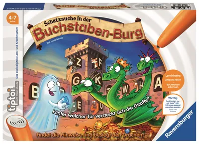 Produktbild von Ravensburger 00737 Tiptoi Schatzsuche in der Buchstabenburg