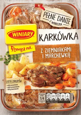Produktbild von Winiary Idee für Schweinenacken mit Kartoffeln und Karotten 30 g