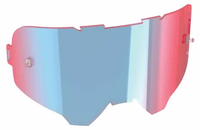 Immagine prodotto di Lente maschera motocross LEATT blu/rosso per maschera Velocity Iriz