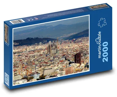 Obrázek produktu pro Puzzle 2000 Barcelona - Pohled na město - martinpuzzle
