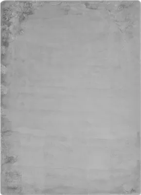 Produktbild von Fellteppich Eckig 120 x 170 cm Grau besonders weicher Hochflor