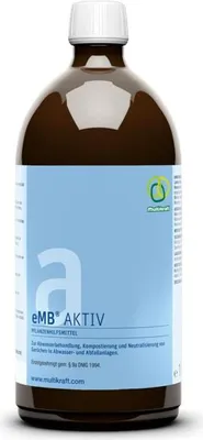 Produktbild von Multikraft eMB Aktiv 1 Liter Fördert den geruchlosen Abbau von schwer abbaubaren Substanzen