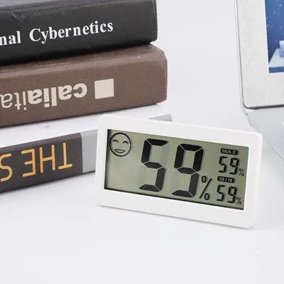 Produktbild von Digitale Luftfeuchtigkeits- und Temperaturmessgerät 2-in-1 Überwachung