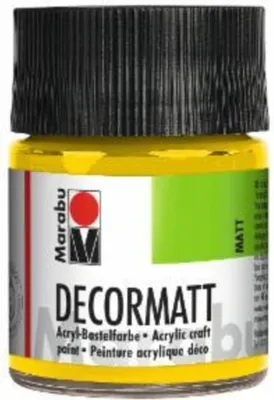 Produktbild von Marabu 14010005019, 50 ml, Gelb, Matte, Flasche, Wetterfestigkeit