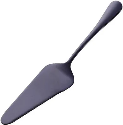 Produktbild von Kuchenschaufel Edelstahl Schwarz - Für Torten, Pizza und Gebäck