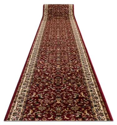 Image de Tapis de couloir HEAT-SET ROYAL ADR 1745 bordeaux 80 cm rouge 80x280 cm