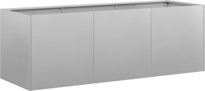 Zdjęcie produktu dla vidaXL Sadzarka 120x40x40 cm Stal ocynkowana