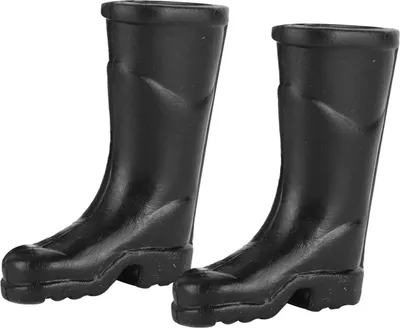 Zdjęcie produktu dla 1 Para 1:12 Buty przeciwdeszczowe dla lalek Symulowane miniaturowe buty przeciwdeszczowe Akcesoria do dekoracji
