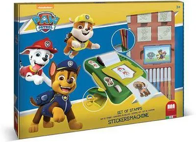 Zdjęcie produktu dla Multiprint Paw Patrol, Zestaw stempli dla dzieci, 3 lat(a), Nietoksyczne, Wielobarwny