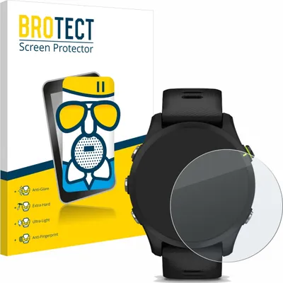 Produktbild von BROTECT Entspiegelungs Schutzglas für Garmin Forerunner 255 / 255 Music Schutzfolie Panzer Folie Glas Display Schutz matt
