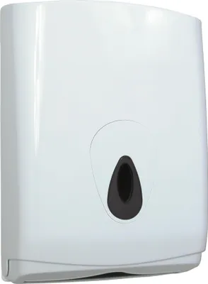 Produktbild von PlastiQline Papierhandtuchspender MIDI - Farbfenster grau