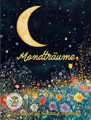 Produktbild von Mondträume - Ein Malbuch für meditative Farbreisen