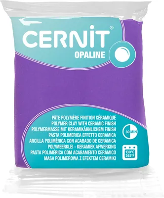 Obrázok produktu pre Cernit Polymer Clay Opaline Polymérová hmota Violet 56 g
