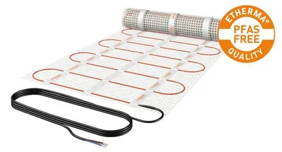 Extra dünne Heizmatte eFLOOR Pro 150 mit. 150 W/m², 50 cm Breite