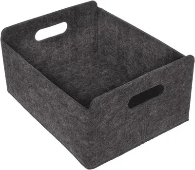 Produktbild von OOTB Dunkelgraue Filz-Aufbewahrungsbox