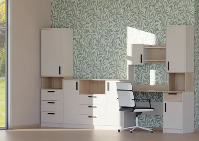 Produktbild von Jugendzimmer-Set GRANT SET 29 C Regal, Kombikommode, Schreibtisch