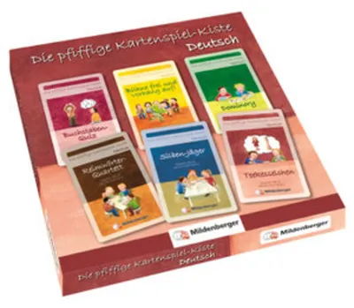 Immagine prodotto di Una confezione intelligente di giochi di carte in tedesco, contenente 6 giochi di carte