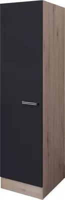 Produktbild von Geschirrschrank - 50 cm breit - Anthrazit San Remo Eiche – Lino