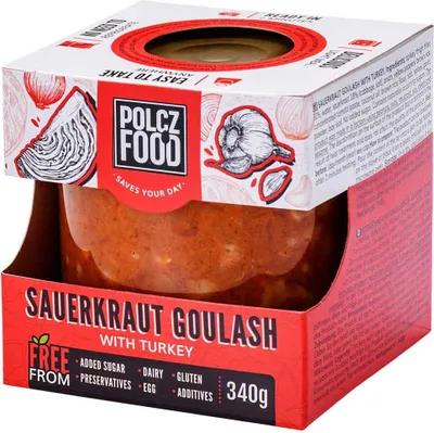 Produktbild von Polcz Food Szegediner Putengulasch 340g