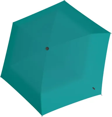 Immagine prodotto di Knirps ombrello tascabile ombrello US.050 Ultra Light Slim Manual Turquoise With Black Coating blu
