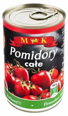 Zdjęcie produktu dla Pomidory całe MK 400 g
