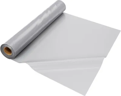 Obrázok produktu pre PE stavebná fólia 2x50 m sivá - Ochranná fólia na potery - 0,2 mm maskovacia fólia - Odolná maliarska fólia - Na renovačné a stavebné práce