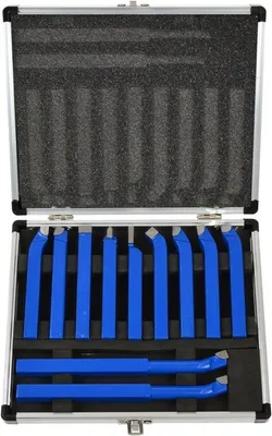 Obrázek produktu pro 11 dílná sada nožů na soustruh 10x10mm 01812