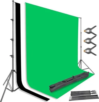 Produktbild von Professioneel Fotografie-Backdrop-Set 2,6m x 3m