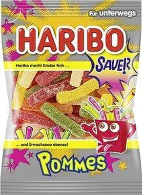Produktbild von HARIBO Saure Pommes 24 × 100 g (2,4 kg)