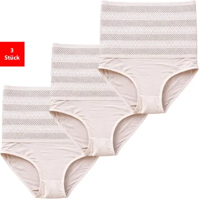 Produktbild von Shapingslip Shapewear Damen Unterwäsche Bauchweg 3er-6er Pack Shape Slips - 3er Beige 36/38