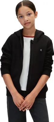 Produktbild von Calvin Klein Uni Mini Badge Zip Through Lv1cktjb12 Other Sweatshirts, Schwarz
