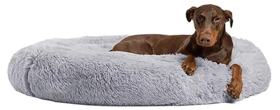Image de Lit douillet en forme de donut pour chiens et chats