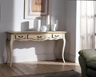 Produktbild von Konsolentisch Design Holz Tisch Konsole Sideboard Luxus Tisch Sideboard Konsolen