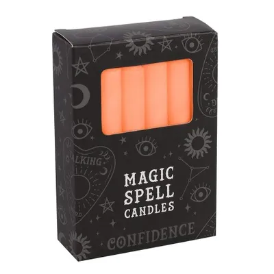 Image de Something Different - Bougies "Magic Spell" pack de 12 SD2238 (taille unique) (Orange)