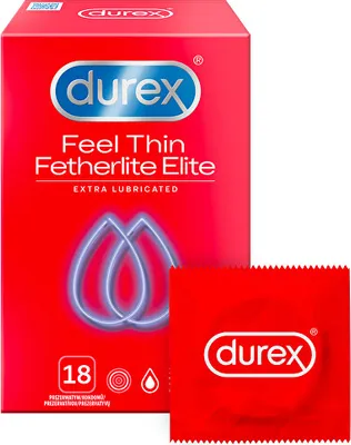 Image de Kondomy Feel Thin Extra Lubricated, 18 ks