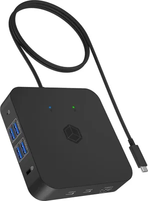 Image de Dockingstation IcyBox USB-C -> USB3.2/HDMI/3,5/LAN/