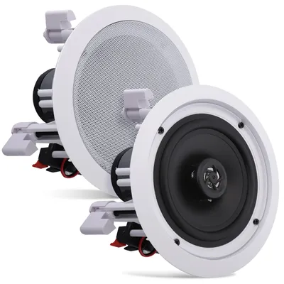 Productafbeelding van Pyle PDIC1661RD, 2-weg, 2.0 kanaal, bekabeld, 70 - 20000 Hz, 16 ohm, wit