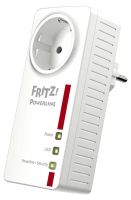Produktbild von Powerline 1220 Set, 1200 Mbit/s, Typ F, Gigabit Ethernet, 10,100,1000 Mbit/s, 3 W, 1 W