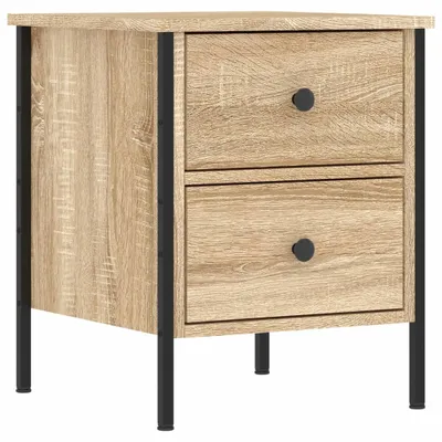 Zdjęcie produktu dla vidaXL Stolik nocny dąb sonoma 40x42x50 cm materiał drewnopochodny