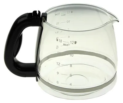 Image de Verseuse en verre 500681179 (=500587857) pour la machine à café Gastroback 42704 Design Coffee Pro
