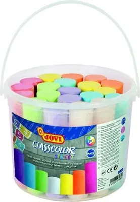 Obrázok produktu pre JOVI 1130 JOVI Street Chalks Straßenmalkreide farbsortiert 20 St.