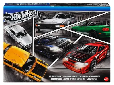 Produktbild von Hot Wheels JBY77, Fahrzeug-Set, 3 Jahr(e), Kunststoff, Metall, Mehrfarbig