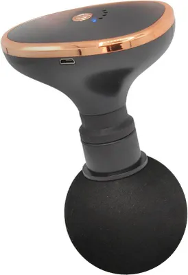 Immagine prodotto di Massaggiatore compatto - Leggero e maneggevole - 5 impostazioni - Comodo poggiatesta - Rilassamento muscolare - Sollievo dal dolore - Ricaricabile tramite USB - Massaggiatore
