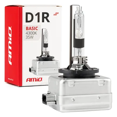 Zdjęcie produktu dla Żarówka ksenonowa żarnik xenon D1R 35W 4300K AMiO BASIC JAKOŚĆ
